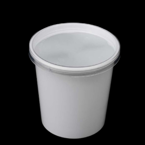 Round Container 750 ml (White)